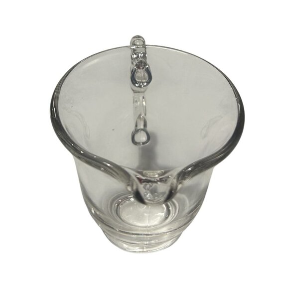 Vintage Imperial Glass Candlewick Cream & Sugar Set 3.5" Tall Clear Glass - Picture 3 of 4